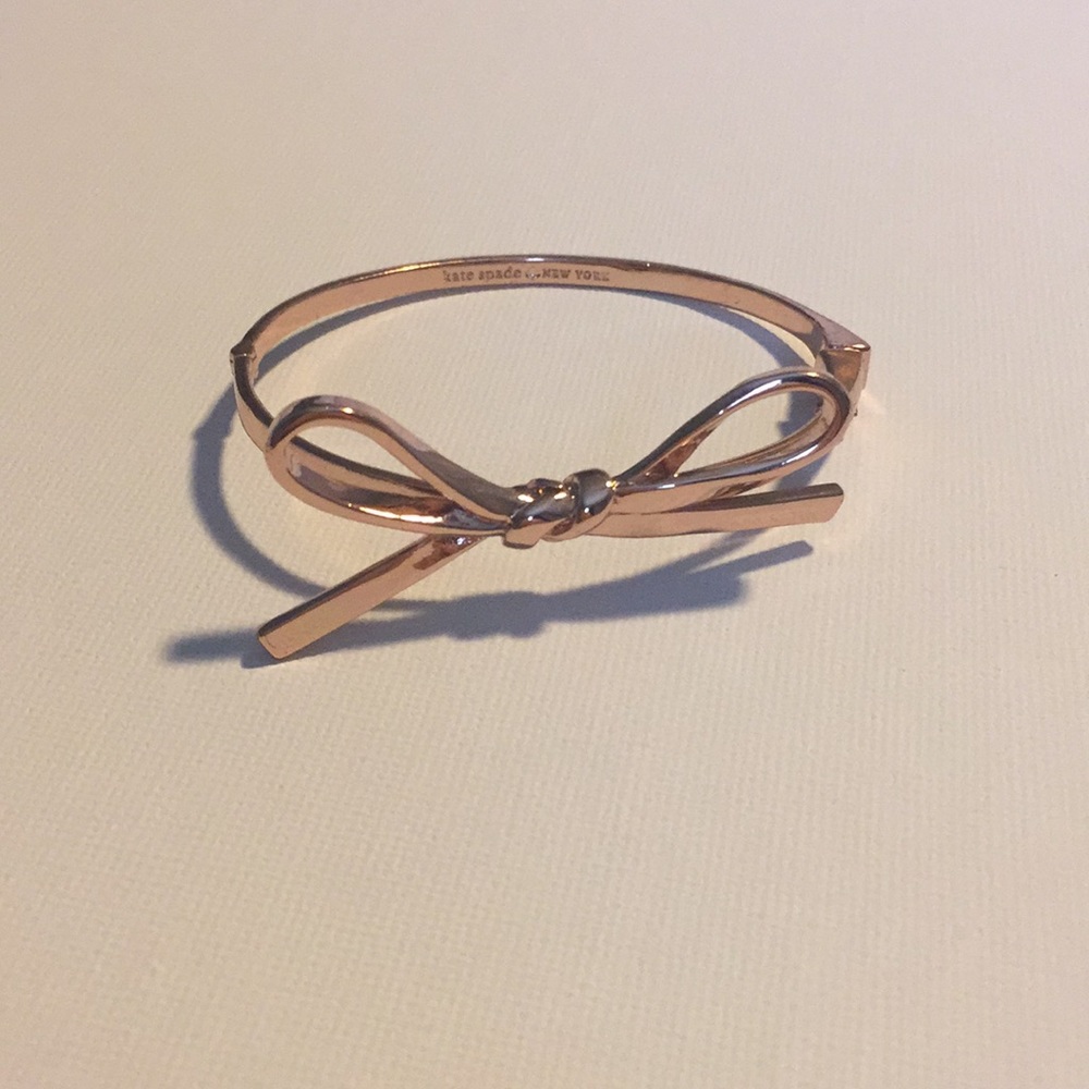 Rose Gold tone hinged bracelet
